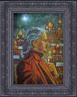 Картина русского художника В.Пашкова. Автопортрет на фоне Лавры (к.м.)
64 x 87